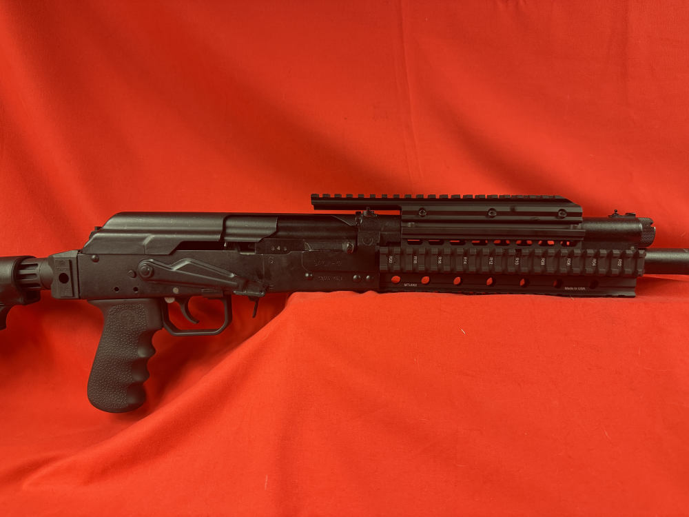 Saiga-12 Shotgun, Quad Rail, Adjustable Stock 2-mags, 5 and 10 round-img-10