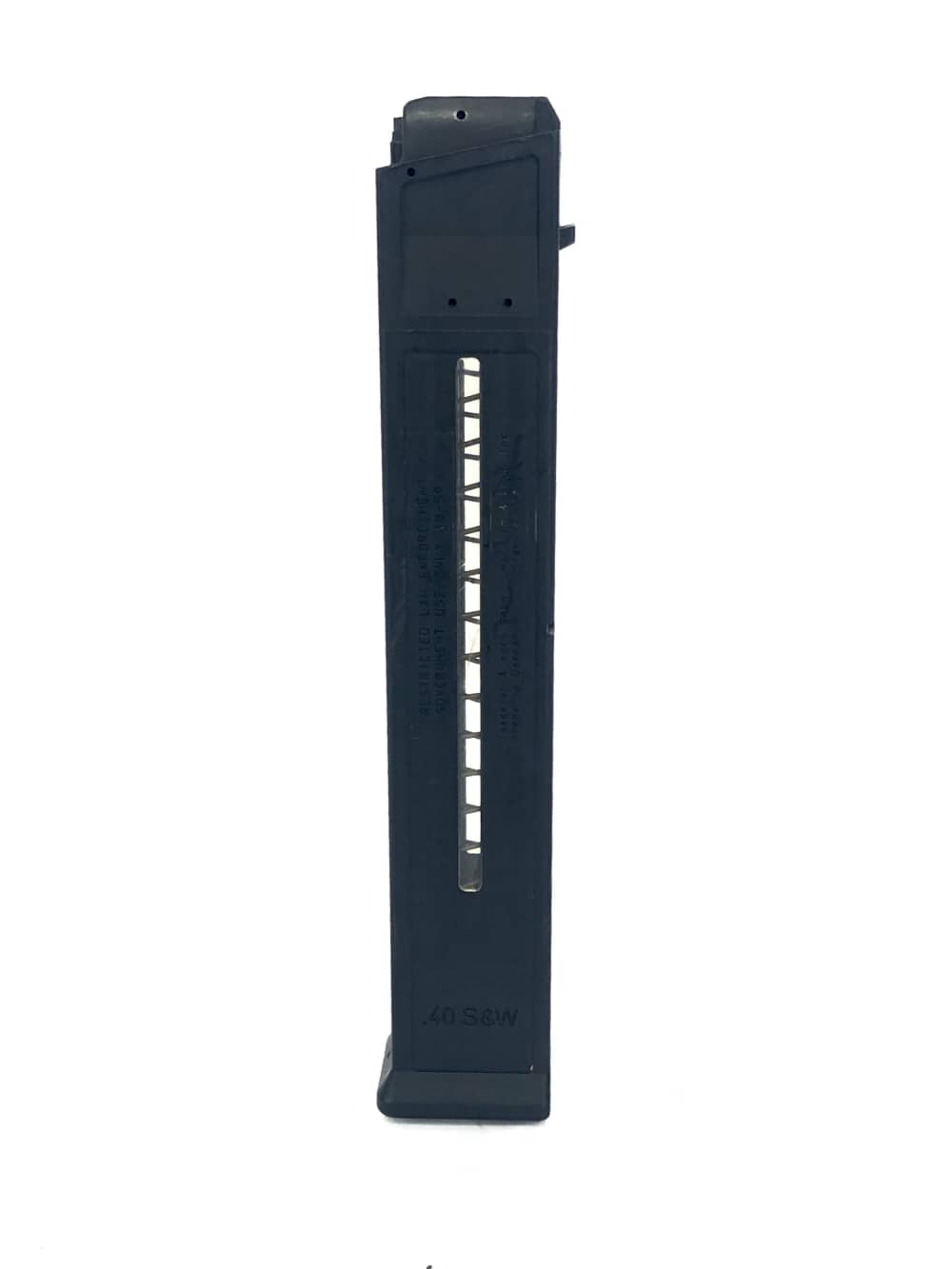 Heckler & Koch .40S&W 30rd HK UMP Mag w/ Restricted LE/Military Markings-img-0