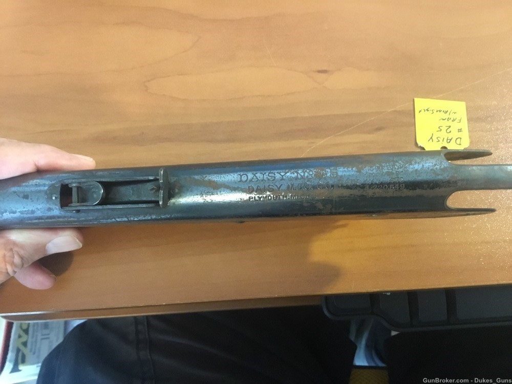 Early Vintage DAISY Model 25 frame w/rear sight-img-2