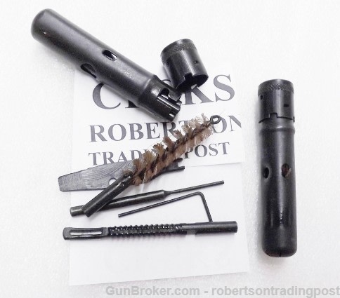 SKS type 56 ChiCom Rifle Cleaning Kit Jianshe Uniss. 1960s Buy 5, 20% Off!-img-8