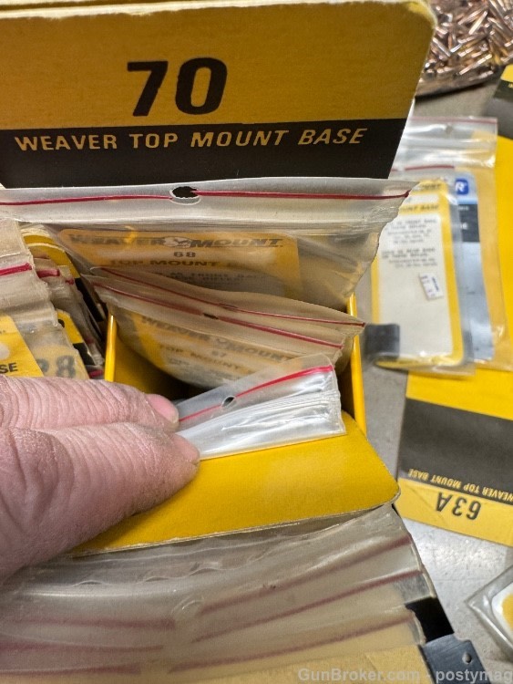 WEAVER MOUNTS TOP, SIDE & PIVOT BASES 1000+ SIZES - ODDBALL HARD TO FIND # -img-22