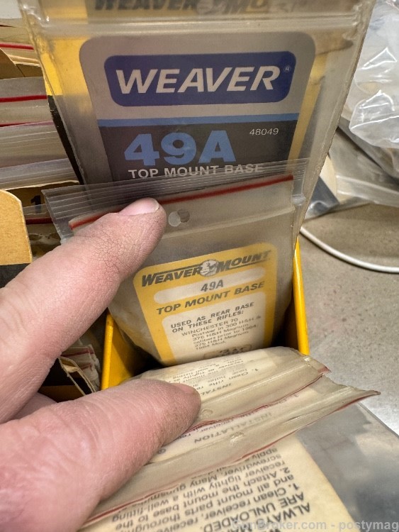 WEAVER MOUNTS TOP, SIDE & PIVOT BASES 1000+ SIZES - ODDBALL HARD TO FIND # -img-40