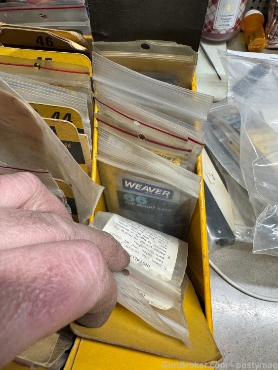 WEAVER MOUNTS TOP, SIDE & PIVOT BASES 1000+ SIZES - ODDBALL HARD TO FIND # -img-34
