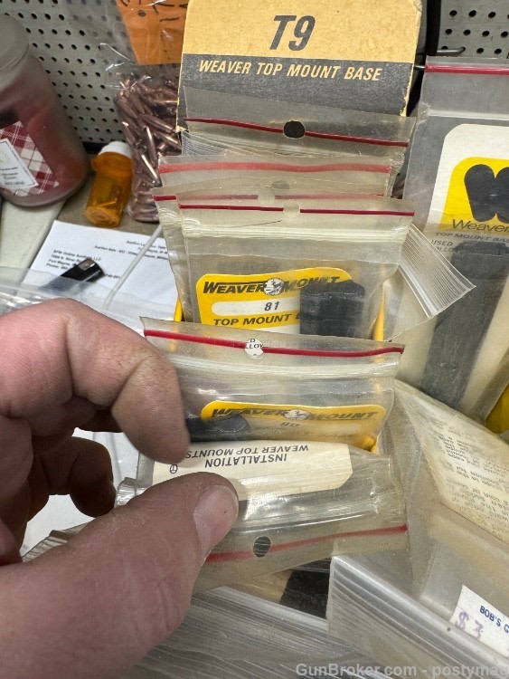 WEAVER MOUNTS TOP, SIDE & PIVOT BASES 1000+ SIZES - ODDBALL HARD TO FIND # -img-16