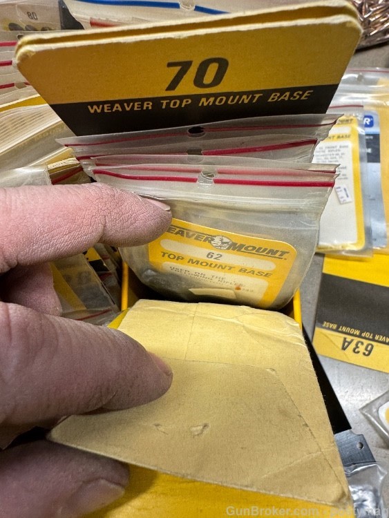 WEAVER MOUNTS TOP, SIDE & PIVOT BASES 1000+ SIZES - ODDBALL HARD TO FIND # -img-24