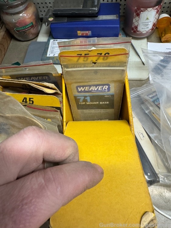 WEAVER MOUNTS TOP, SIDE & PIVOT BASES 1000+ SIZES - ODDBALL HARD TO FIND # -img-30