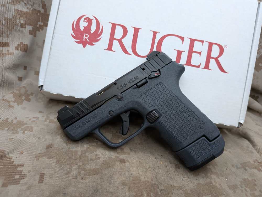Ruger LCP Max .380 ACP Compact Pistol New Magpul EHG Grip-img-0