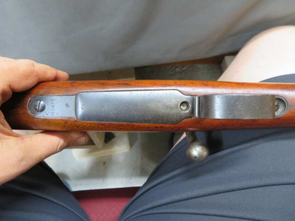 ANTIQUE CHILEAN MODEL 1895 MAUSER CARBINE-NICE CREST-MATCH BUT SIGHT-img-13