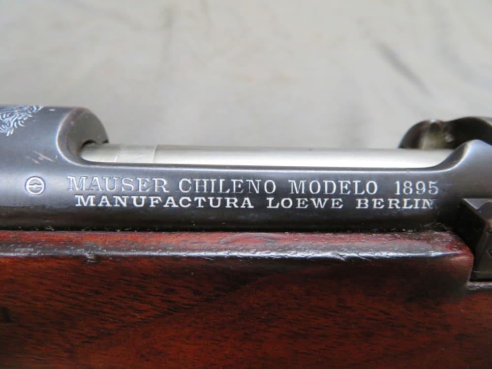 ANTIQUE CHILEAN MODEL 1895 MAUSER CARBINE-NICE CREST-MATCH BUT SIGHT-img-7
