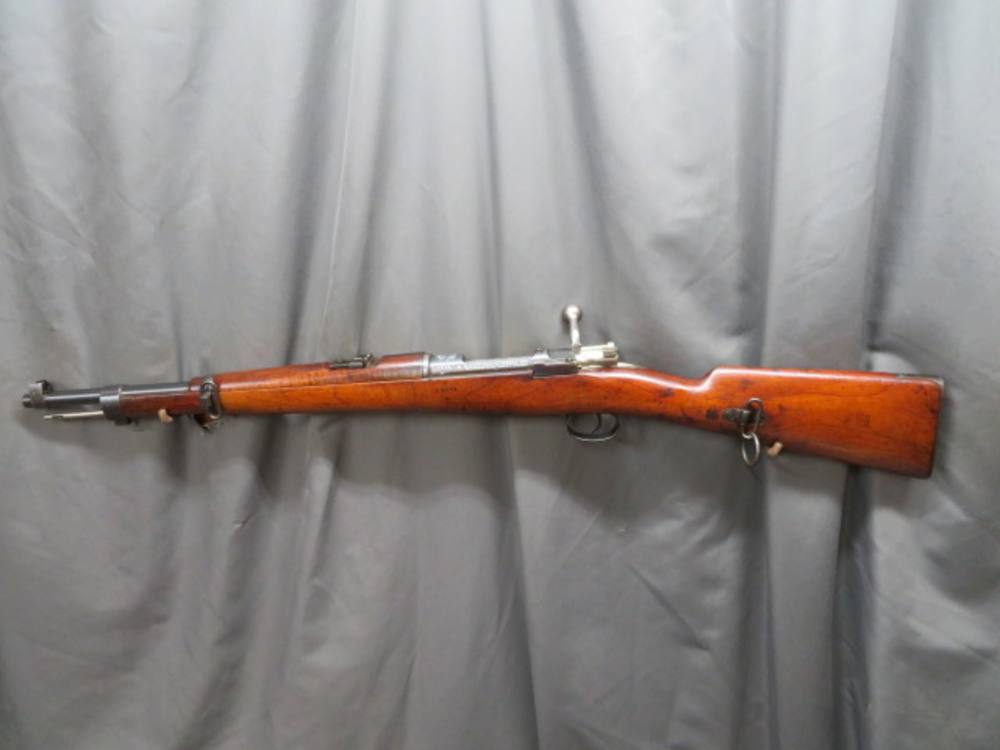 ANTIQUE CHILEAN MODEL 1895 MAUSER CARBINE-NICE CREST-MATCH BUT SIGHT-img-4