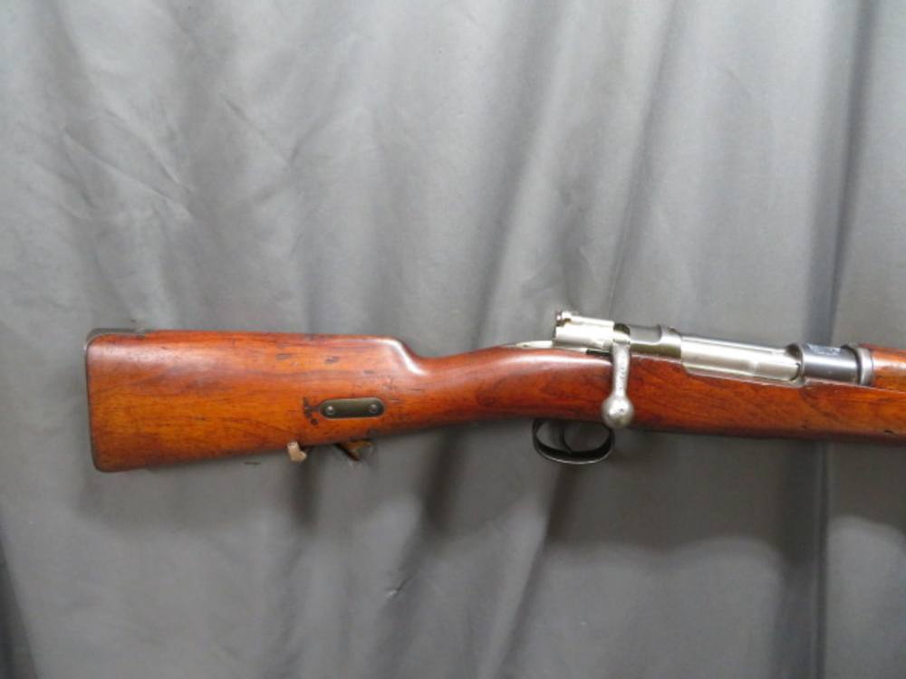 ANTIQUE CHILEAN MODEL 1895 MAUSER CARBINE-NICE CREST-MATCH BUT SIGHT-img-2