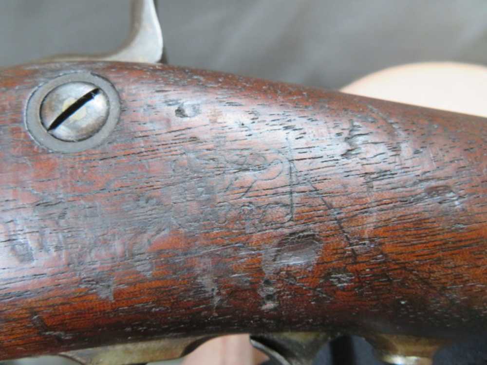 ANTIQUE US MODEL 1873 TRAPDOOR SPRINGFIELD RIFLE-SWP 1881 CARTOUCHE-img-19
