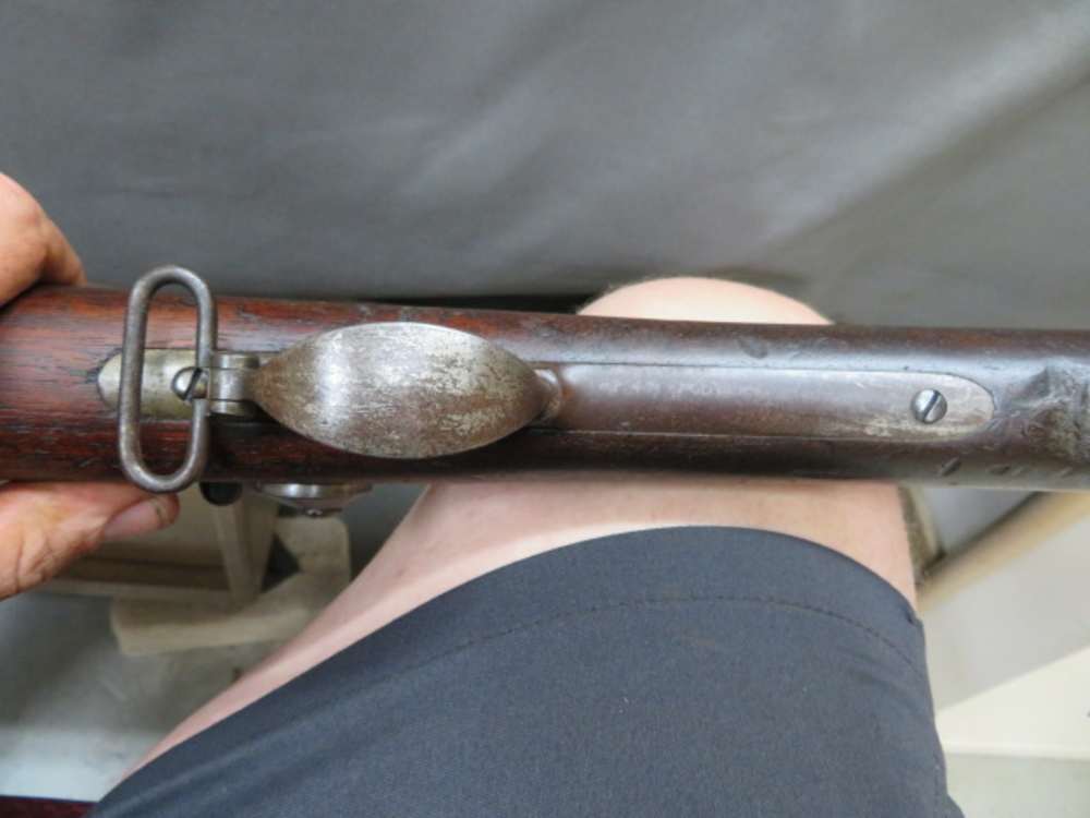 ANTIQUE US MODEL 1873 TRAPDOOR SPRINGFIELD RIFLE-SWP 1881 CARTOUCHE-img-20