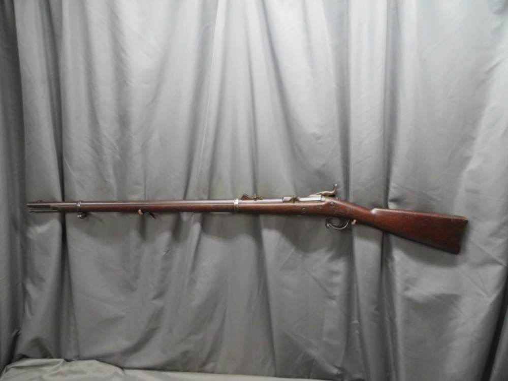 ANTIQUE US MODEL 1873 TRAPDOOR SPRINGFIELD RIFLE-SWP 1881 CARTOUCHE-img-3