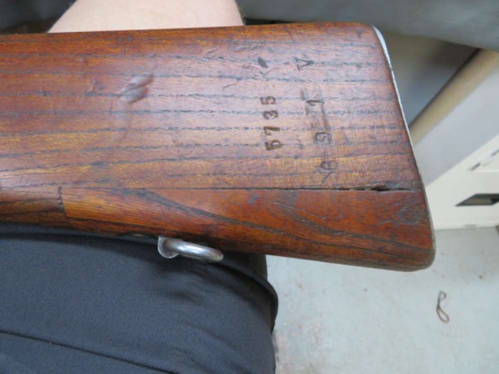 WWI AUSTRIAN MODEL 1895 MANNLICHER RIFLE-DATED 1917-NICE LOOKING-img-18