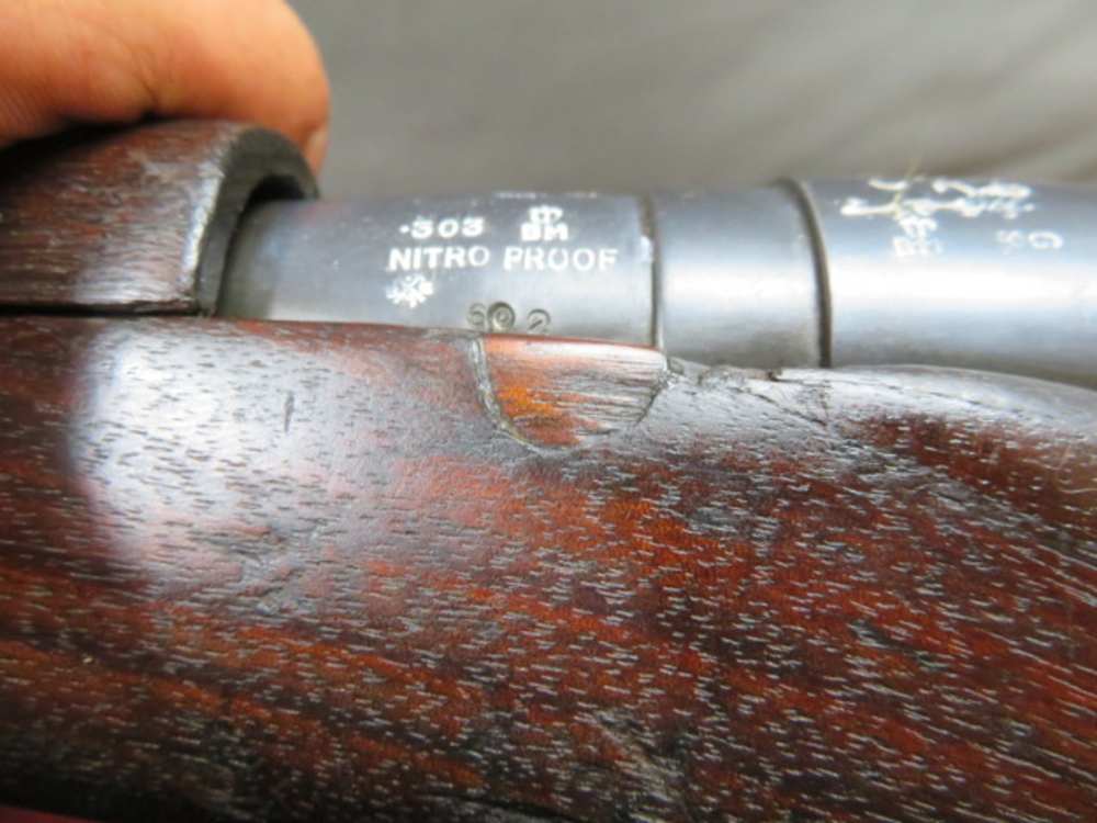 WWI CANADIAN MODEL 1910 ROSS STRAIGHT PULL RIFLE-DATED 1917-img-11
