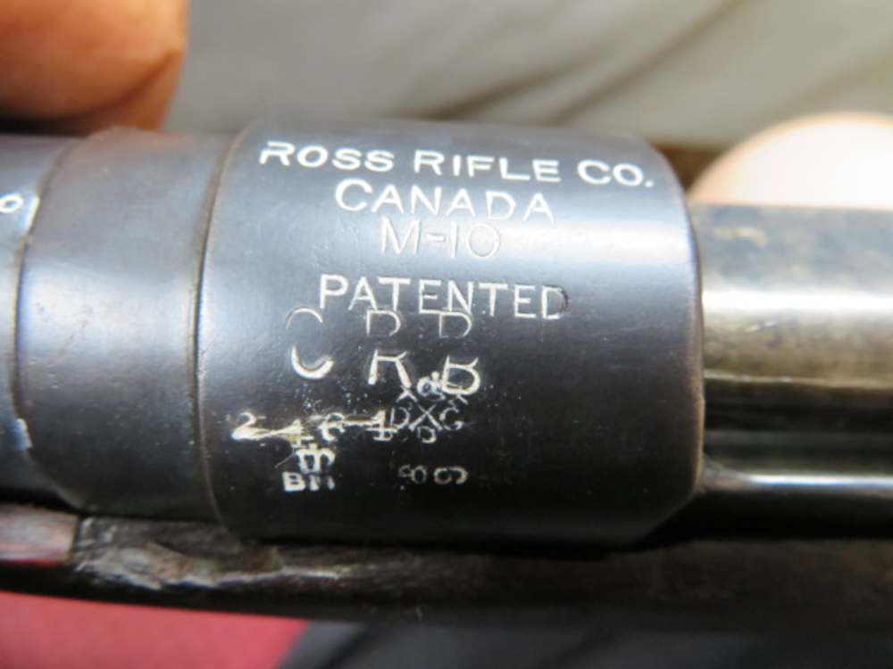 WWI CANADIAN MODEL 1910 ROSS STRAIGHT PULL RIFLE-DATED 1917-img-7