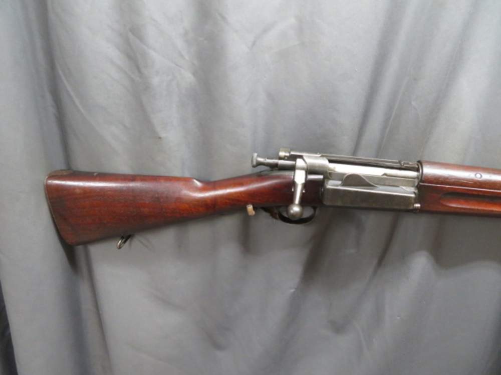 US MODEL 1892 KRAG JORGENSEN RIFLE-NICE JSA 1902 CARTOUCHE-img-1
