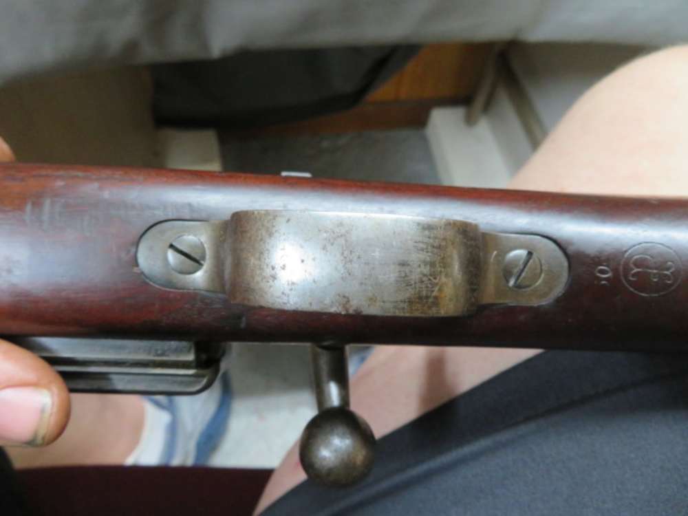 US MODEL 1892 KRAG JORGENSEN RIFLE-NICE JSA 1902 CARTOUCHE-img-10