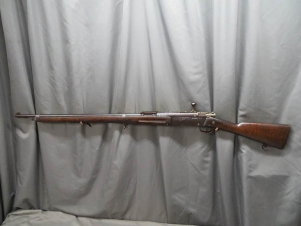 WWI FRENCH MLE 1886 M93 LEBEL RIFLE-TULLE ARSENAL 1917-MATCH BUT BOLT-img-3