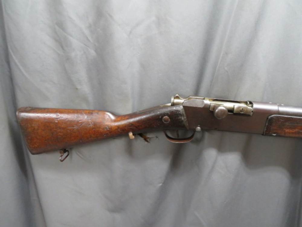 WWI FRENCH MLE 1886 M93 LEBEL RIFLE-TULLE ARSENAL 1917-MATCH BUT BOLT-img-1