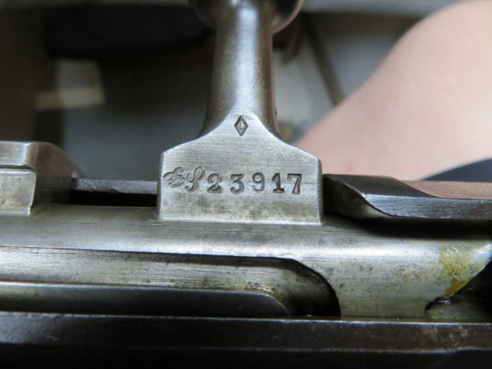 WWI FRENCH MLE 1886 M93 LEBEL RIFLE-TULLE ARSENAL 1917-MATCH BUT BOLT-img-11