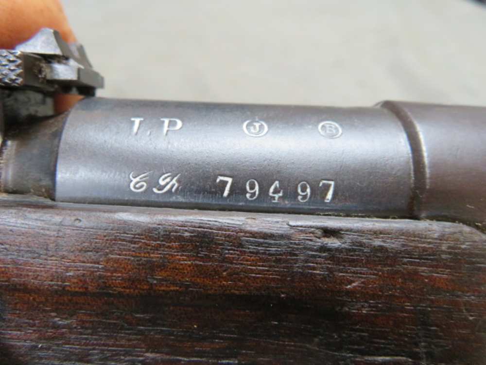 WWI FRENCH MLE 1886 M93 LEBEL RIFLE-TULLE ARSENAL 1917-MATCH BUT BOLT-img-7