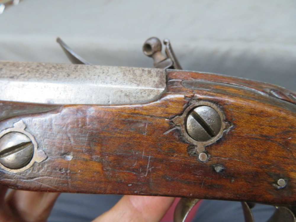ANTIQUE EUROPEAN FLINTLOCK PISTOL W/ “DUCKBILL” ELLIPTICAL MUZZLE-img-15