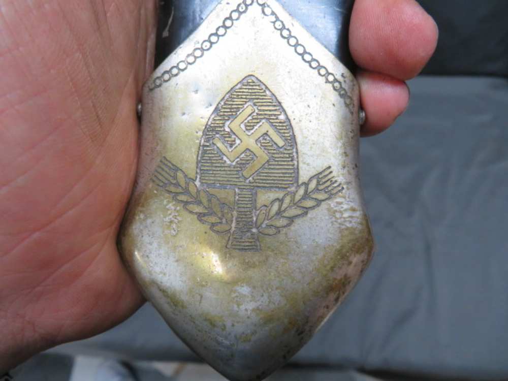 WWII GERMAN RAD LABOR CORPS ENLISTED HEWER DAGGER-ALCOSO-img-11
