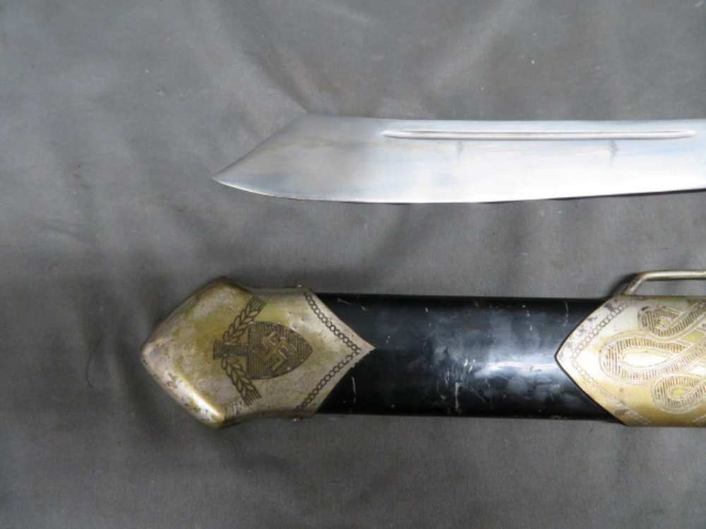 WWII GERMAN RAD LABOR CORPS ENLISTED HEWER DAGGER-ALCOSO-img-5