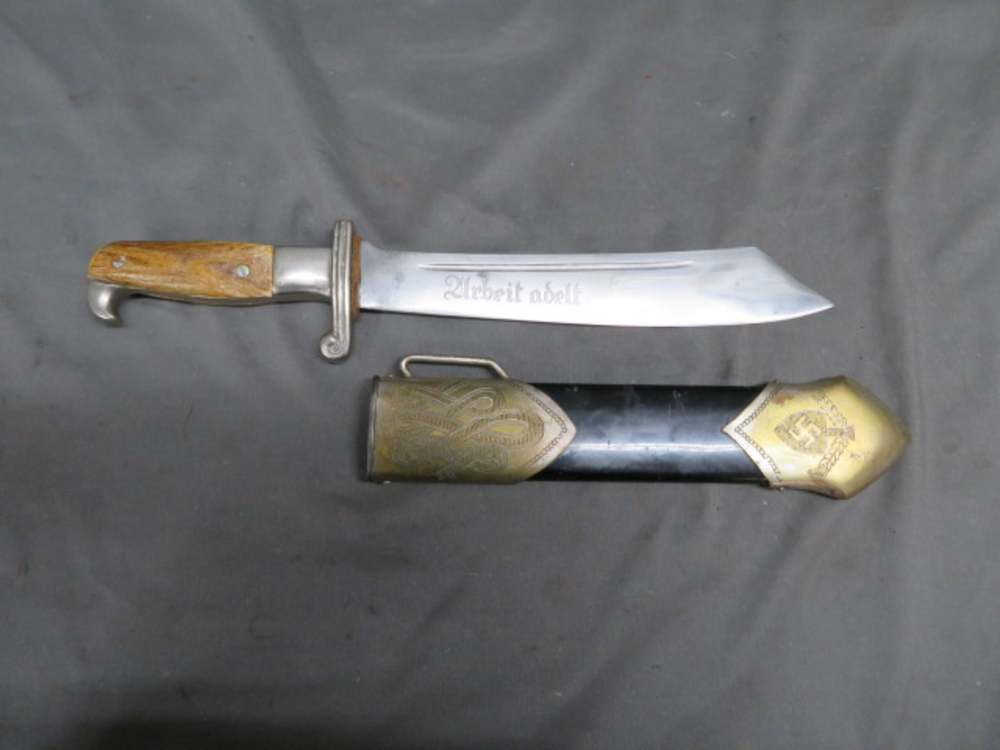 WWII GERMAN RAD LABOR CORPS ENLISTED HEWER DAGGER-ALCOSO-img-1