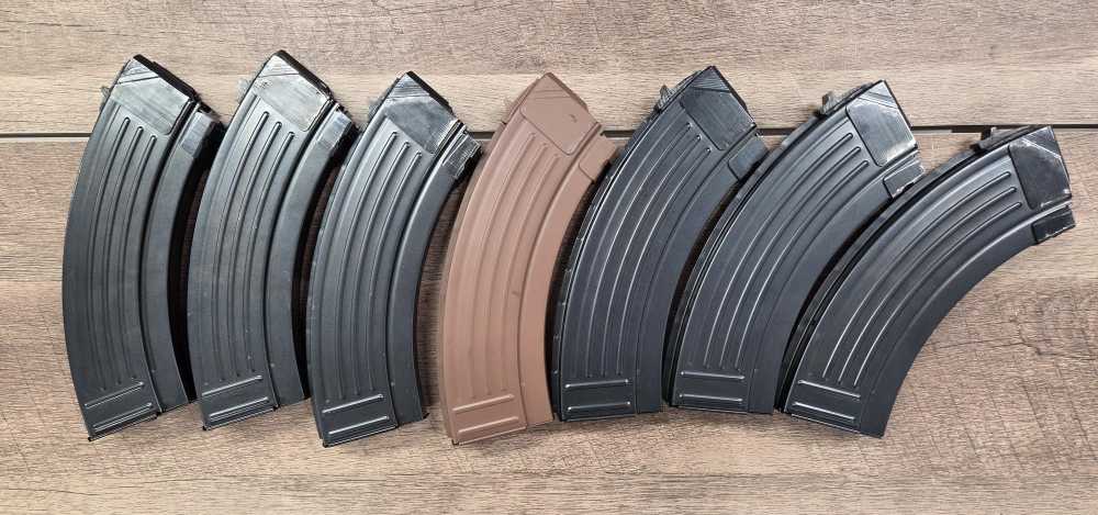 PRE-OWNED - Croatian Steel 7.62x39 Magazines 30 RD MAGS - 7 QTY-img-1
