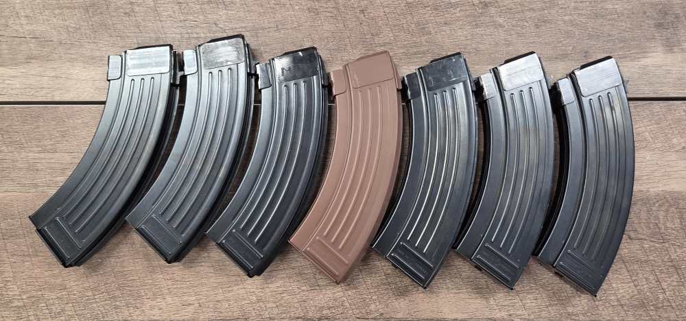 PRE-OWNED - Croatian Steel 7.62x39 Magazines 30 RD MAGS - 7 QTY-img-0
