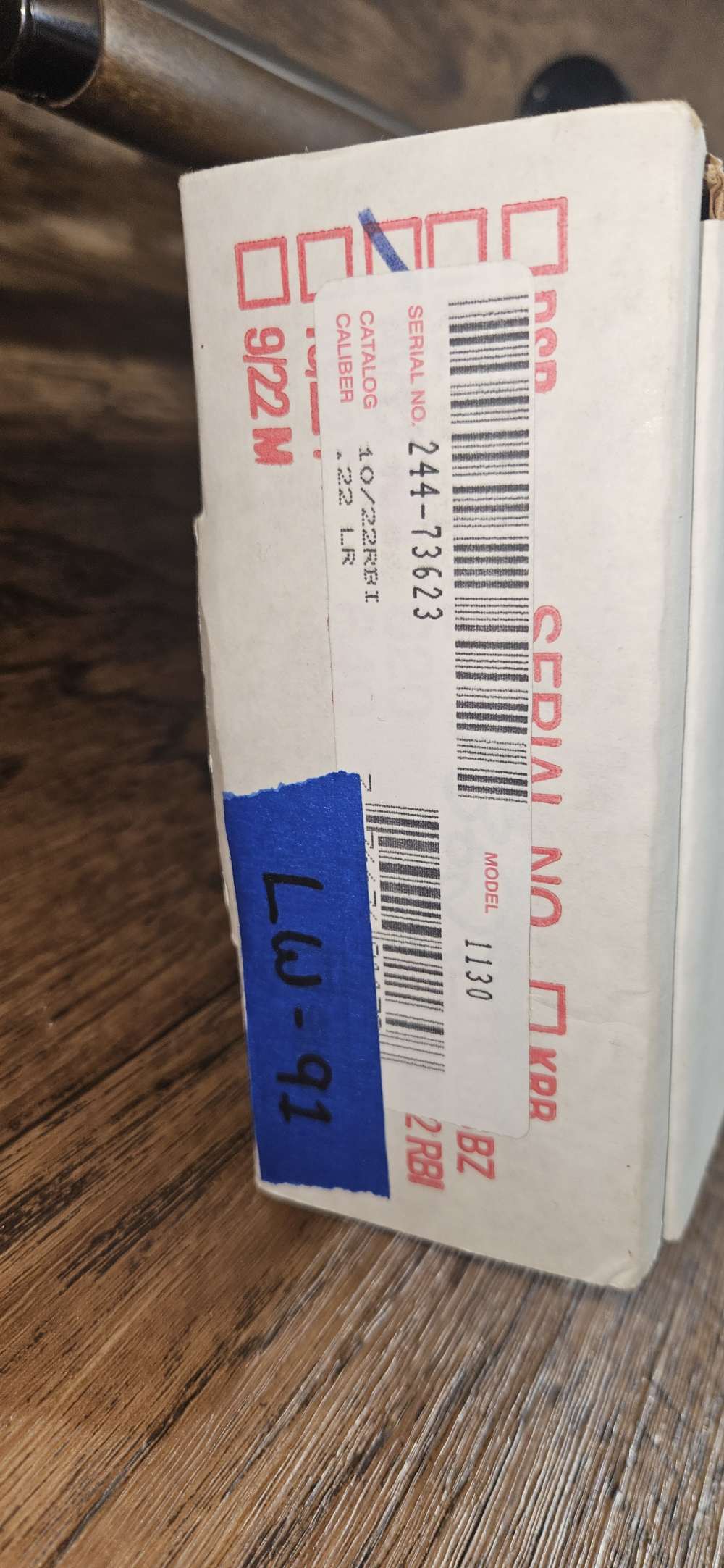(LW-91) Ruger 10/22 International MFG. 1996 Semi Auto Rifle w/ Box-img-1