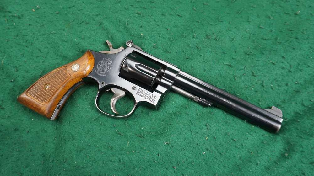 1970 S&W Smith 14 14-3 k38 Target Masterpiece 38 38spl 6" 1¢ Start C&R OK-img-12