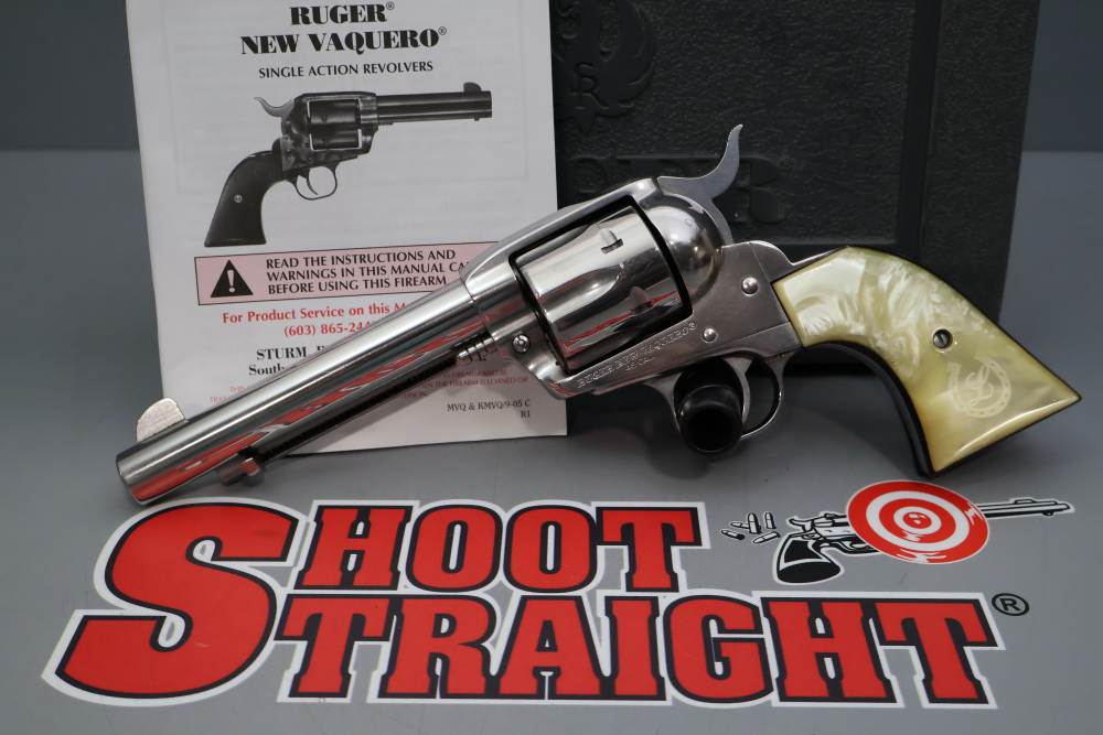 Ruger New Vaquero 5.5" .45 Long Colt w/Case -img-0