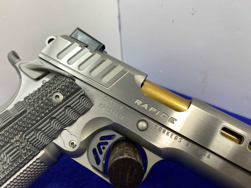 Kimber Rapide Dawn 9mm 5"*STEPPED LIGHTNING CUTS FOR RAPID RECOIL RECOVERY*-img-22