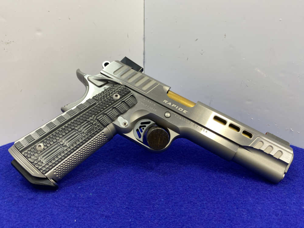 Kimber Rapide Dawn 9mm 5"*STEPPED LIGHTNING CUTS FOR RAPID RECOIL RECOVERY*-img-16