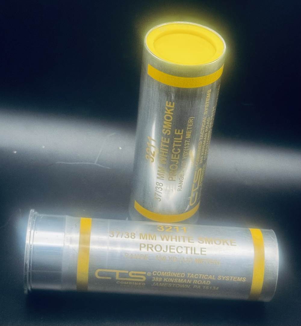 CTS 37mm white smoke projectile range 150 yards-img-1
