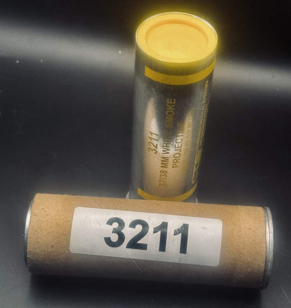 CTS 37mm white smoke projectile range 150 yards-img-5