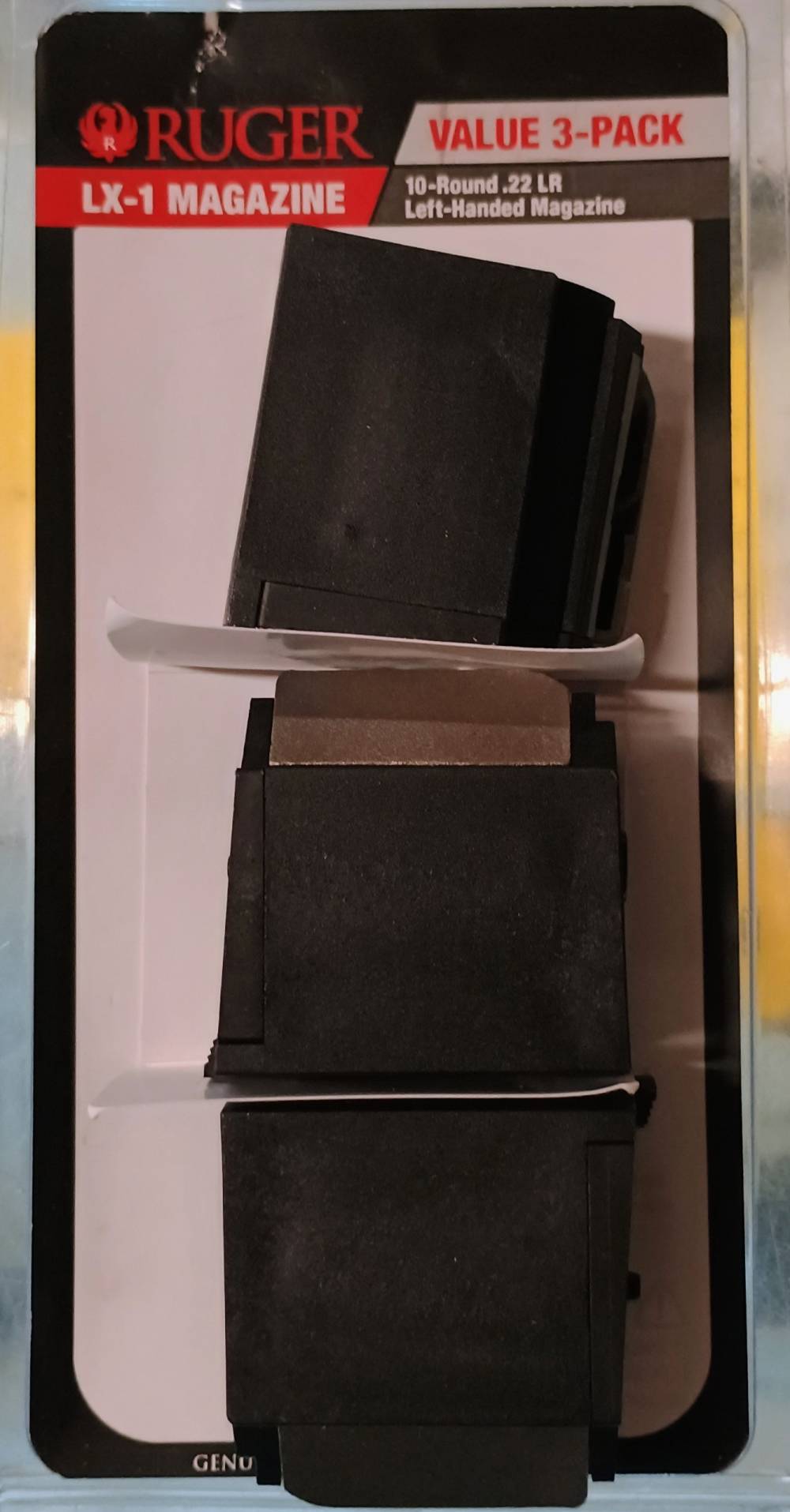 Ruger LX-1 Magazine Left Hand 3 Pack 22lr-img-0