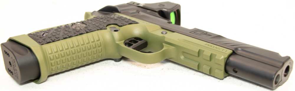 Wilson Combat Division 77 Project 1 Black & Green 9mm w/ Trijicon RMR HD-img-4