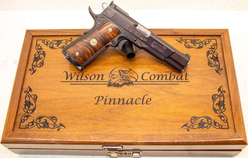 Wilson Combat Pinnacle 1911 Supergrade Hand Engraved .45 ACP -img-0