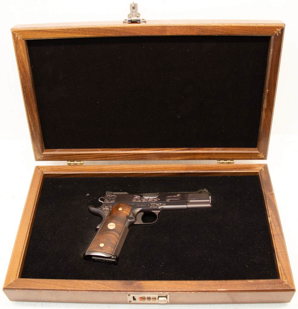 Wilson Combat Pinnacle 1911 Supergrade Hand Engraved .45 ACP -img-4