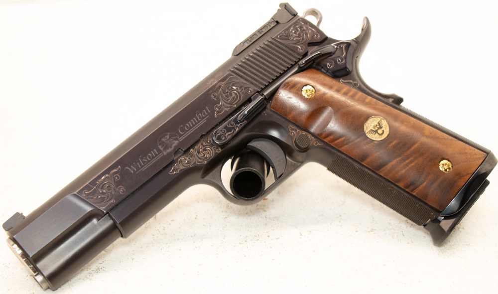 Wilson Combat Pinnacle 1911 Supergrade Hand Engraved .45 ACP -img-2