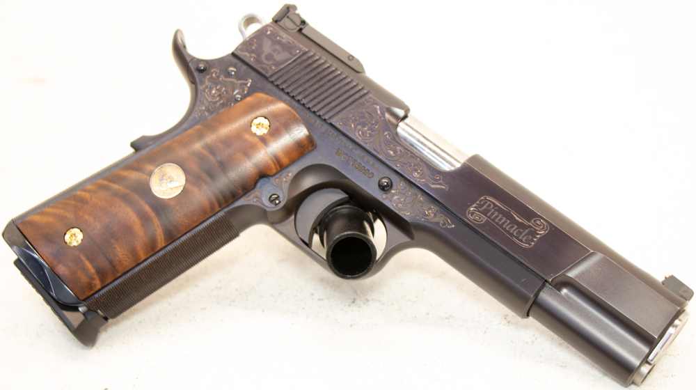 Wilson Combat Pinnacle 1911 Supergrade Hand Engraved .45 ACP -img-1