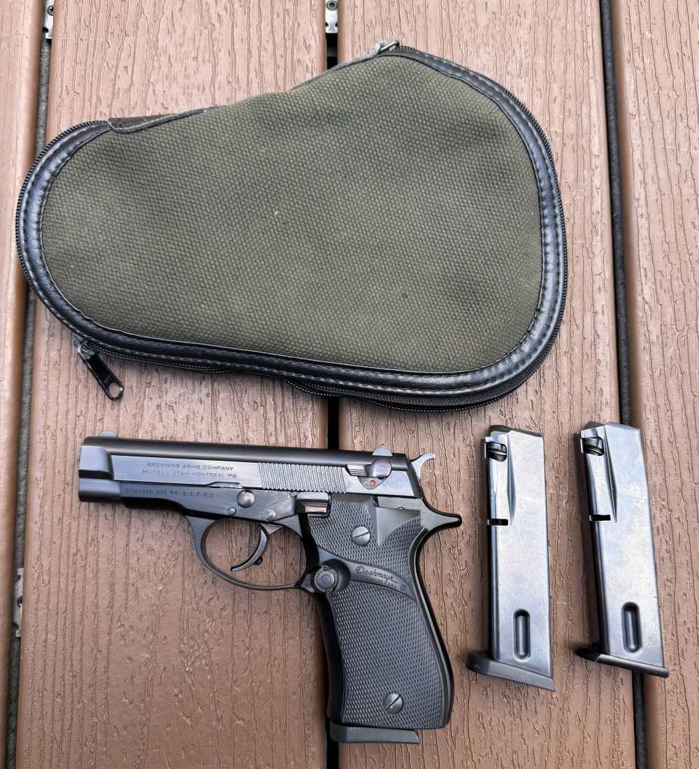 Nice browning bda .380 beretta pistol made in Italy original case-img-0