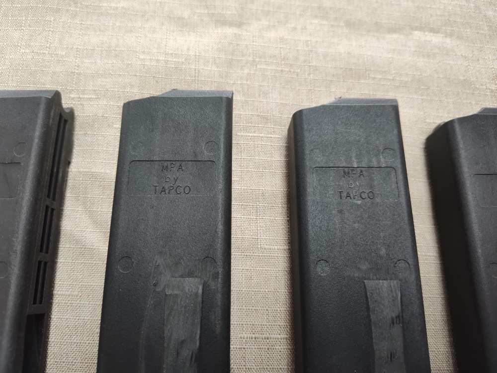 Tapco 32 Round Masterpiece Arms 9mm Magazines SIX MAGS!-img-4