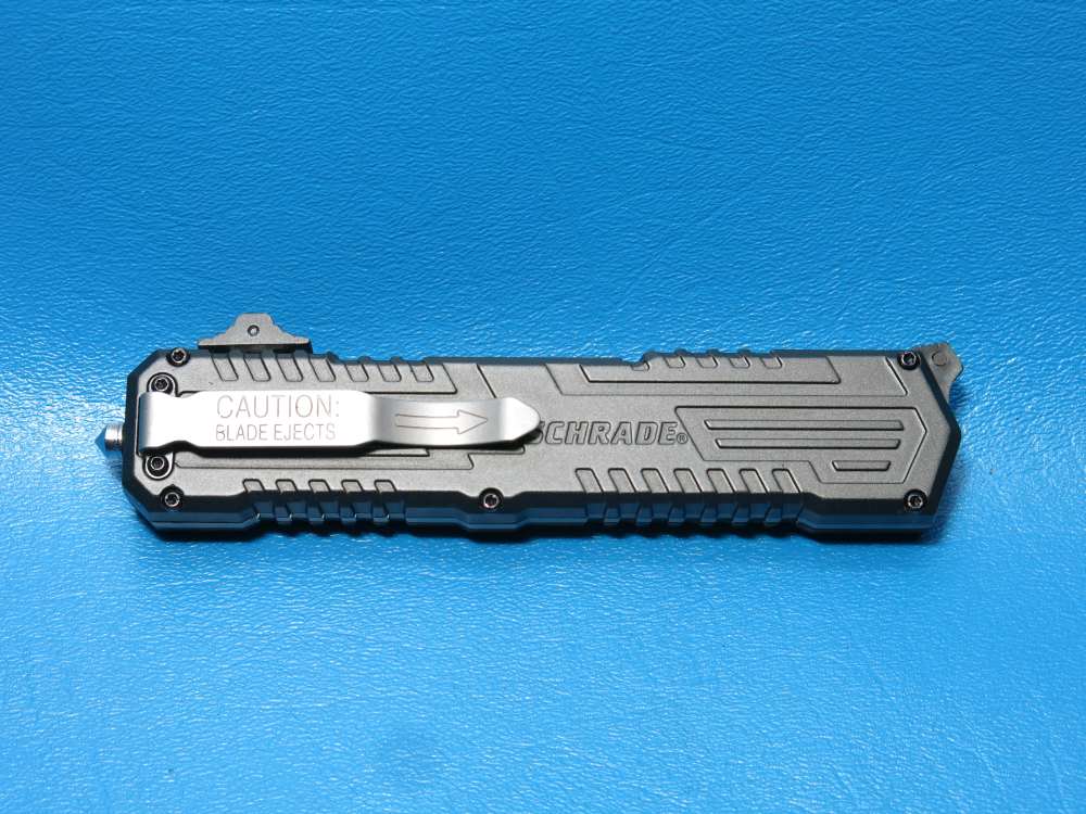 Schrade Viper OTF Assisted Opening Knife Black (3.5" Black) SCHOTF3CB-img-2