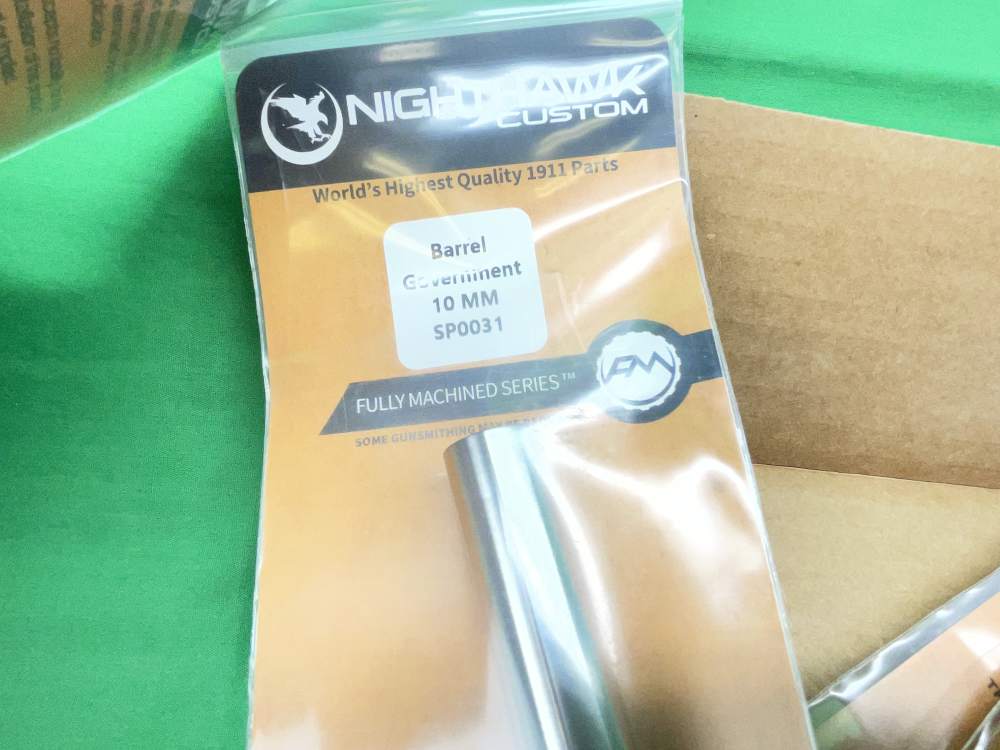 STAINLESS NIGHTHAWK CUSTOM 1911 2011 10MM FULL PARTS KIT NOVAK -img-8